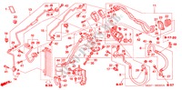 AIR CONDITIONER (HOSES/PIPES)(LH) for Honda CR-V DIESEL ES 5 Doors 6 speed manual 2005