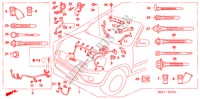 ENGINE WIRE HARNESS (RH) for Honda CR-V DIESEL SE-E 5 Doors 6 speed manual 2006