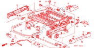 FRONT SEAT COMPONENTS (LH)(DRIVER SIDE) for Honda CR-V DIESEL ES 5 Doors 6 speed manual 2005