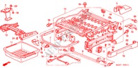 FRONT SEAT COMPONENTS (RH)(PASSENGER SIDE) for Honda CR-V DIESEL SE 5 Doors 6 speed manual 2005