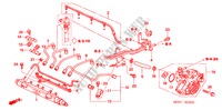FUEL RAIL/ HIGH PRESSURE PUMP for Honda CR-V DIESEL SE 5 Doors 6 speed manual 2005