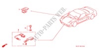 AIR CONDITIONER (SENSOR) for Honda NSX NSX 2 Doors 5 speed manual 1994