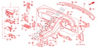 INSTRUMENT PANEL (RH) for Honda NSX NSX 2 Doors 5 speed manual 1993