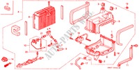 AIR CONDITIONER (UNIT) (RH) for Honda ACCORD 2.0I 4 Doors 5 speed manual 1991