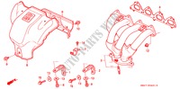 EXHAUST MANIFOLD (2.2L) for Honda ACCORD 2.2I 4 Doors 4 speed automatic 1990