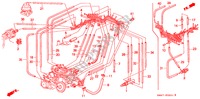 INSTALL PIPE/TUBING (2) for Honda ACCORD 2.0 4 Doors 5 speed manual 1991