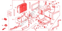 AIR CONDITIONER (UNIT) (RH) for Honda ACCORD WAGON 2.2I 5 Doors 5 speed manual 1991