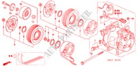 AIR CONDITIONER (COMPRESSOR)(1.4L) for Honda CIVIC 1.4 SE 5 Doors 6 speed manual 2006