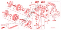 AIR CONDITIONER (COMPRESSOR)(1.8L) for Honda CIVIC 1.8 BASE 5 Doors Intelligent Manual Transmission 2008