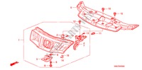FRONT GRILLE for Honda CIVIC 1.8 SE 5 Doors Intelligent Manual Transmission 2008