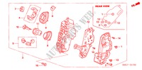 HEATER CONTROL (LH) for Honda CIVIC 1.8 COMFORT 5 Doors 6 speed manual 2007