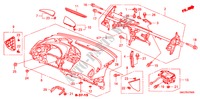 INSTRUMENT PANEL (LH) for Honda CIVIC 2.2 SPORT 5 Doors 6 speed manual 2006
