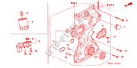 OIL PUMP (1.8L) for Honda CIVIC 1.8 COMFORT 5 Doors 6 speed manual 2007