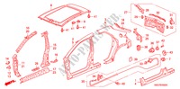 OUTER PANELS/REAR PANEL for Honda CIVIC 1.8 SE 5 Doors Intelligent Manual Transmission 2008