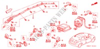 SRS UNIT (RH) for Honda CIVIC 1.8 SE 5 Doors Intelligent Manual Transmission 2008