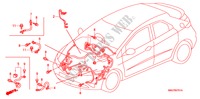 WIRE HARNESS (RH)(1) for Honda CIVIC 1.8 SE 5 Doors Intelligent Manual Transmission 2008