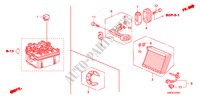 AIR CONDITIONER(EVAPORATO R)(RH) for Honda CIVIC 1.4 S 5 Doors Intelligent Manual Transmission 2010