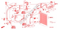 AIR CONDITIONER(HOSES/PIP ES)(LH) for Honda CIVIC 1.8 BASE 5 Doors 6 speed manual 2010
