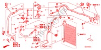 AIR CONDITIONER(HOSES/PIP ES)(RH) for Honda CIVIC 1.8 S 5 Doors 6 speed manual 2009