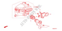 AIR INTAKE TUBE(DIESEL) for Honda CIVIC 2.2 GT 5 Doors 6 speed manual 2010