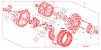 ALTERNATOR(MITSUBISHI)(1. 8L) for Honda CIVIC 1.8 GT 5 Doors 6 speed manual 2010