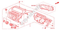 AUTO RADIO(RH)(2) for Honda CIVIC 1.8 GT 5 Doors 6 speed manual 2010