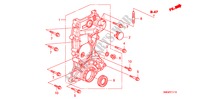 CHAIN CASE(1.4L) for Honda CIVIC 1.4 COMFORT 5 Doors 6 speed manual 2010