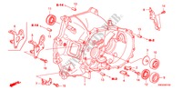 CLUTCH CASE(1.4L) for Honda CIVIC 1.4 COMFORT 5 Doors 6 speed manual 2010