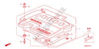 ENGINE COVER(DIESEL) for Honda CIVIC 2.2 COMFORT 5 Doors 6 speed manual 2010