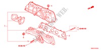 EXHAUST MANIFOLD(DIESEL) for Honda CIVIC 2.2 EX 5 Doors 6 speed manual 2009