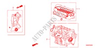 GASKET KIT(1.4L) for Honda CIVIC 1.4 COMFORT 5 Doors Intelligent Manual Transmission 2009