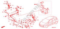 HEADLIGHT WASHER for Honda CIVIC 2.2 EXECUTIVE 5 Doors 6 speed manual 2010
