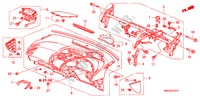 INSTRUMENT PANEL(RH) for Honda CIVIC 1.8 GT 5 Doors 5 speed automatic 2010