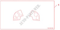 INTERIOR PANEL LH  H/L WASHER for Honda CIVIC 1.4 GT 5 Doors Intelligent Manual Transmission 2010