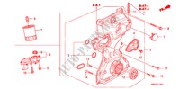 OIL PUMP(1.8L) for Honda CIVIC 1.8 EXECUTIVE 5 Doors 6 speed manual 2009