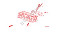 PLUG HOLE COIL(1.4L) for Honda CIVIC 1.4 SPT LPG 5 Doors 6 speed manual 2010