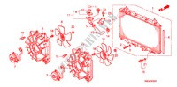 RADIATOR(1.4L) for Honda CIVIC 1.4 COMFORT 5 Doors Intelligent Manual Transmission 2009