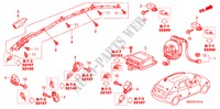SRS UNIT(RH) for Honda CIVIC 2.2 ES 5 Doors 6 speed manual 2010