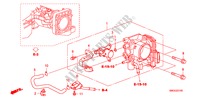 THROTTLE BODY(1.4L) for Honda CIVIC 1.4 COMFORT 5 Doors 6 speed manual 2009