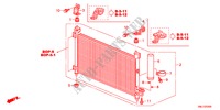 AIR CONDITIONER(CONDENSER ) for Honda CIVIC 1.4BASE 5 Doors Intelligent Manual Transmission 2011