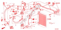 AIR CONDITIONER(HOSES/PIP ES)(RH) for Honda CIVIC 1.4SE 5 Doors 6 speed manual 2011