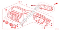 AUTO RADIO(RH)(2) for Honda CIVIC 1.4GT 5 Doors Intelligent Manual Transmission 2011
