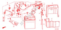 BATTERY(1.4L) for Honda CIVIC 1.4COMFORT 5 Doors Intelligent Manual Transmission 2011