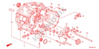 CLUTCH CASE(DIESEL) for Honda CIVIC 2.2ES 5 Doors 6 speed manual 2011