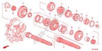 COUNTERSHAFT(1.4L)(1.8L) for Honda CIVIC 1.4SPORT 5 Doors 6 speed manual 2011