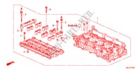 CYLINDER HEAD(DIESEL) for Honda CIVIC 2.2EXE 5 Doors 6 speed manual 2011