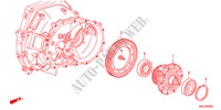 DIFFERENTIAL(1.4L)(1.8L) for Honda CIVIC 1.4GT 5 Doors 6 speed manual 2011