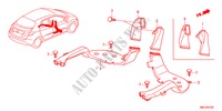 DUCT for Honda CIVIC 1.8GT    AUDIOLESS 5 Doors 5 speed automatic 2011