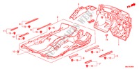 FLOOR MAT for Honda CIVIC 1.8EXE 5 Doors 5 speed automatic 2011