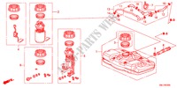 FUEL TANK(1.4L)(1.8L) for Honda CIVIC 1.8GT    AUDIOLESS 5 Doors 5 speed automatic 2011